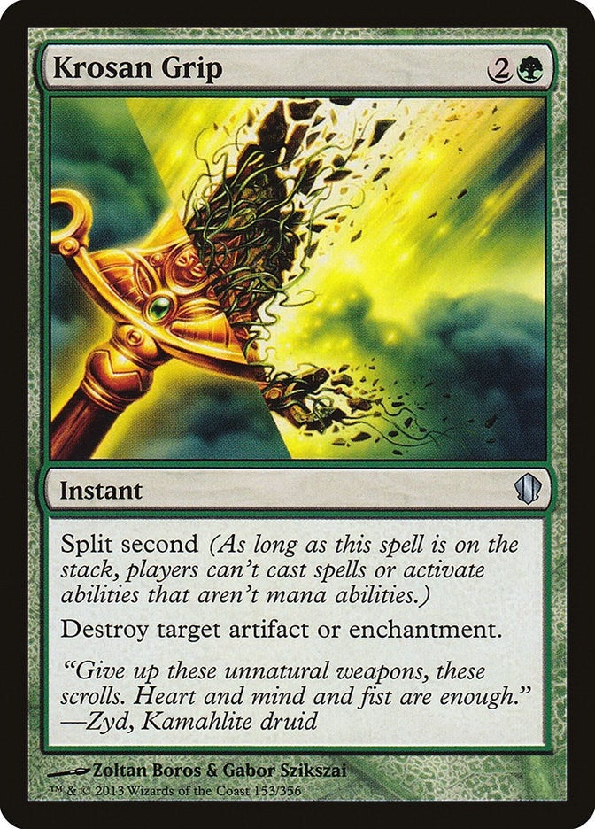 Image for Krosan Grip (Commander 2013) (153) - Magic: The Gathering