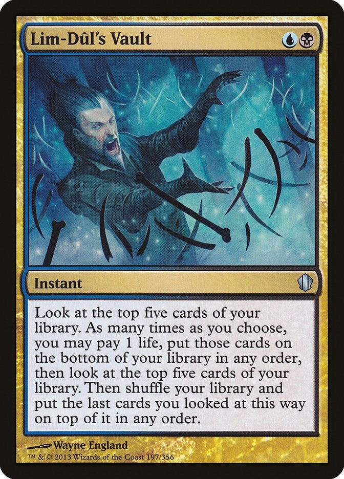Image for Lim-Dul's Vault (Commander 2013) (197) - Magic: The Gathering