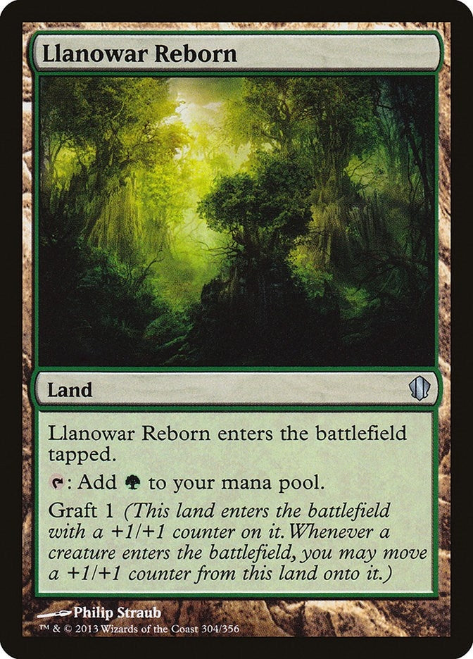 Image for Llanowar Reborn (Commander 2013) (304) - Magic: The Gathering