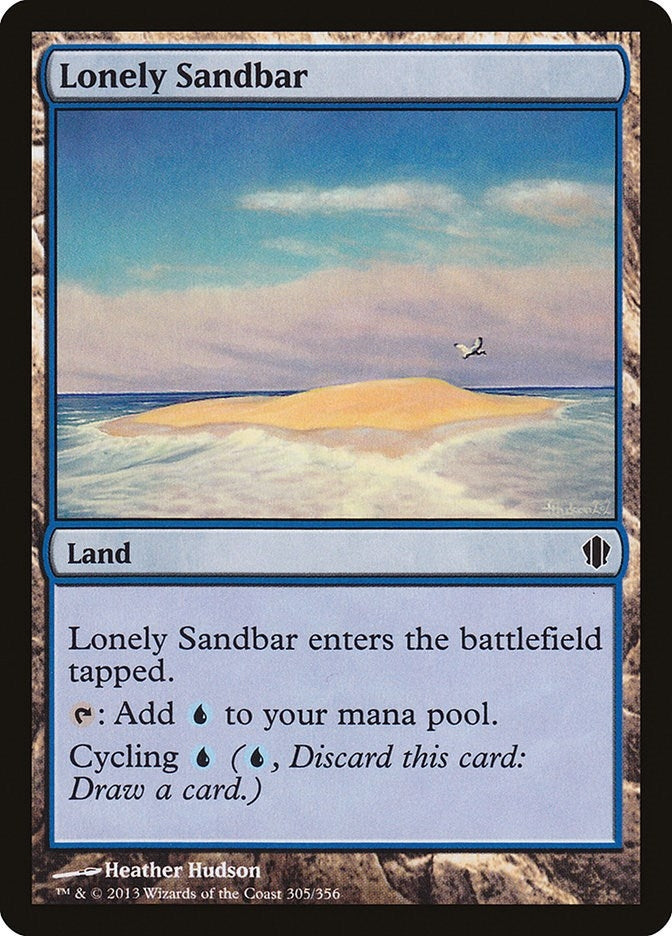 Image for Lonely Sandbar (Commander 2013) (305) - Magic: The Gathering