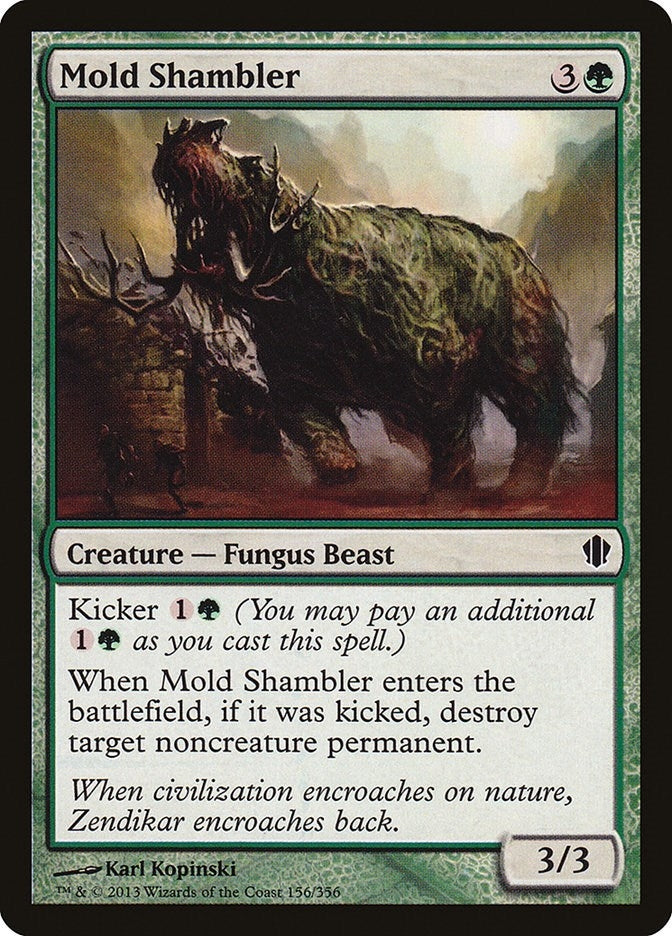 Image for Mold Shambler (Commander 2013) (156) - Magic: The Gathering