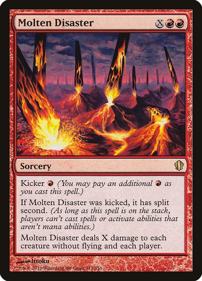 Image for Molten Disaster (Commander 2013) (117) - Magic: The Gathering