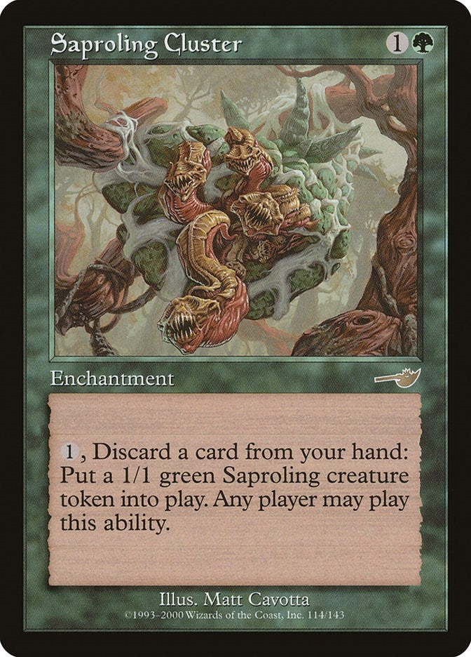 Image for Saproling Cluster (Nemesis) (114) - Magic: The Gathering