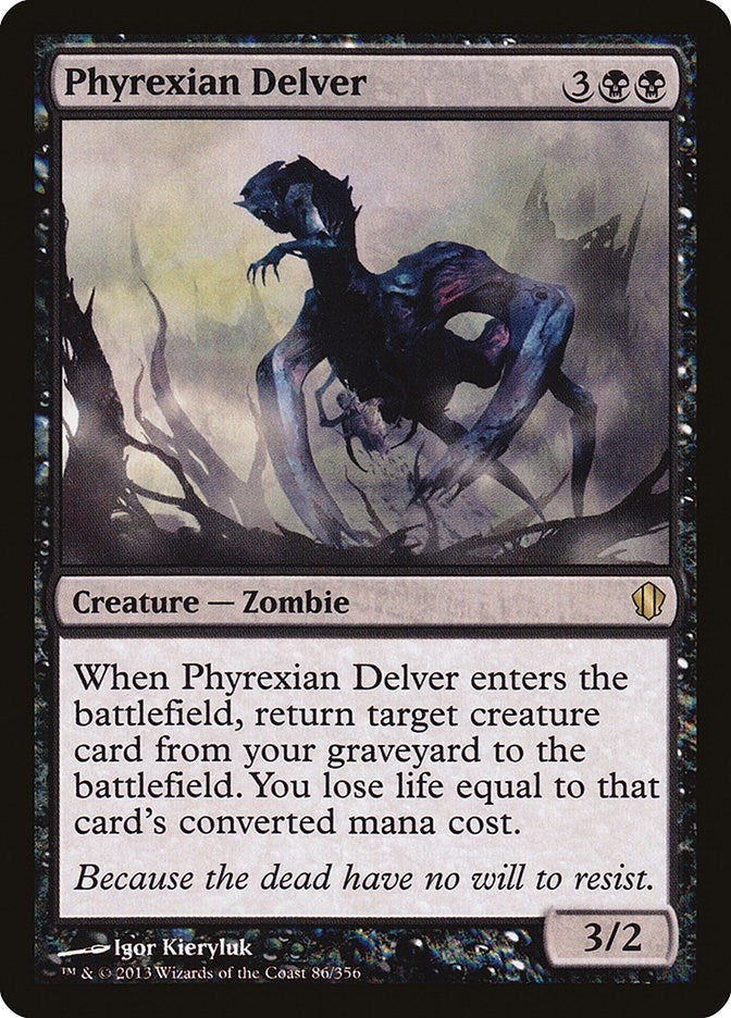 Image for Phyrexian Delver (Commander 2013) (86) - Magic: The Gathering