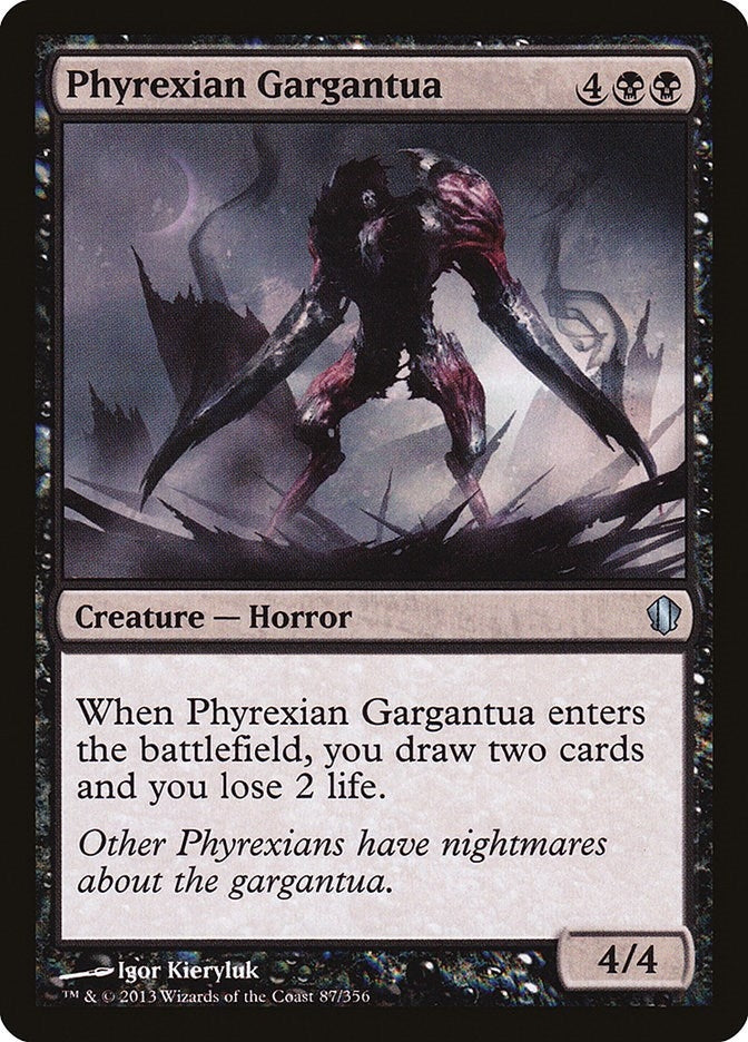 Image for Phyrexian Gargantua (Commander 2013) (87) - Magic: The Gathering
