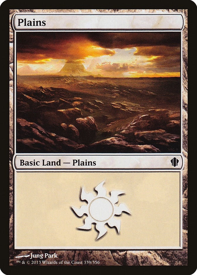 Image for Plains (339) (Commander 2013) (339) - Magic: The Gathering