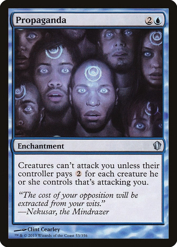 Image for Propaganda (Commander 2013) (53) - Magic: The Gathering
