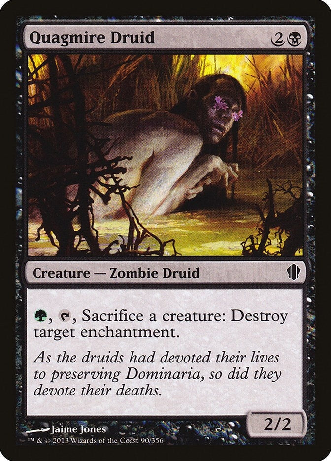 Image for Quagmire Druid (Commander 2013) (90) - Magic: The Gathering