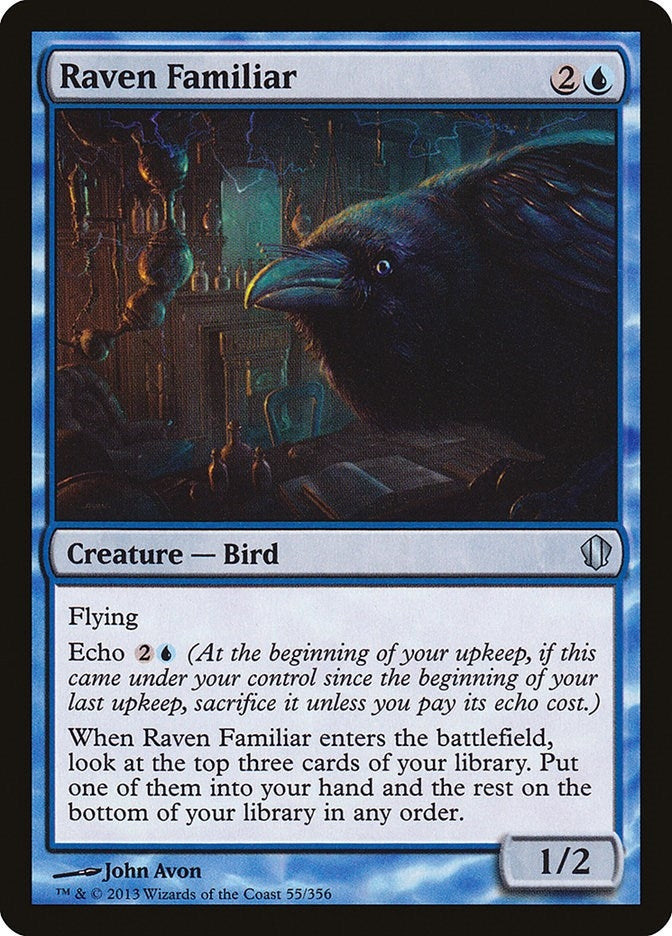 Image for Raven Familiar (Commander 2013) (55) - Magic: The Gathering