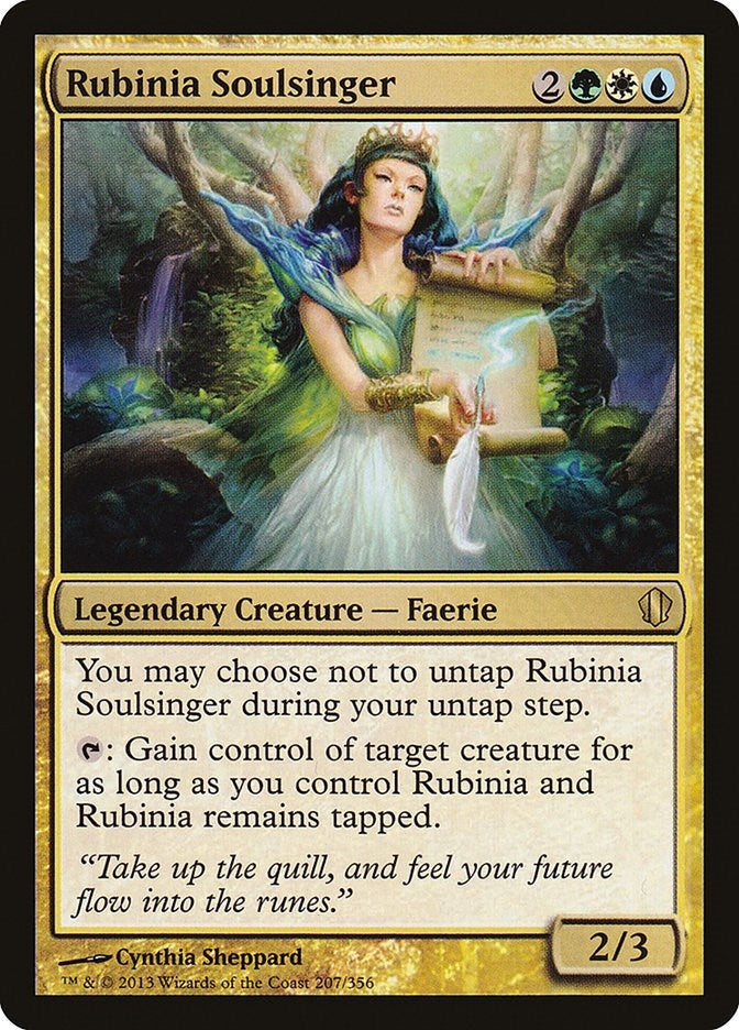 Image for Rubinia Soulsinger (Commander 2013) (207) - Magic: The Gathering