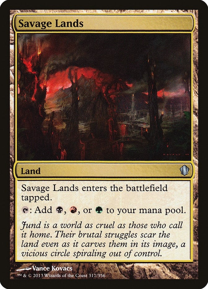 Image for Savage Lands (Commander 2013) (317) - Magic: The Gathering