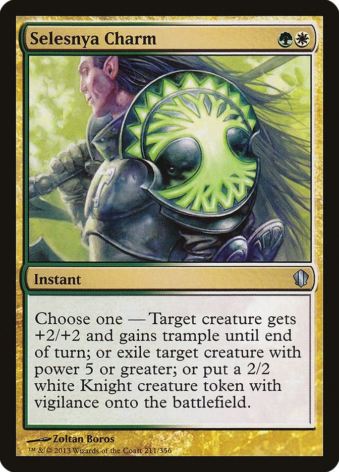 Image for Selesnya Charm (Commander 2013) (211) - Magic: The Gathering