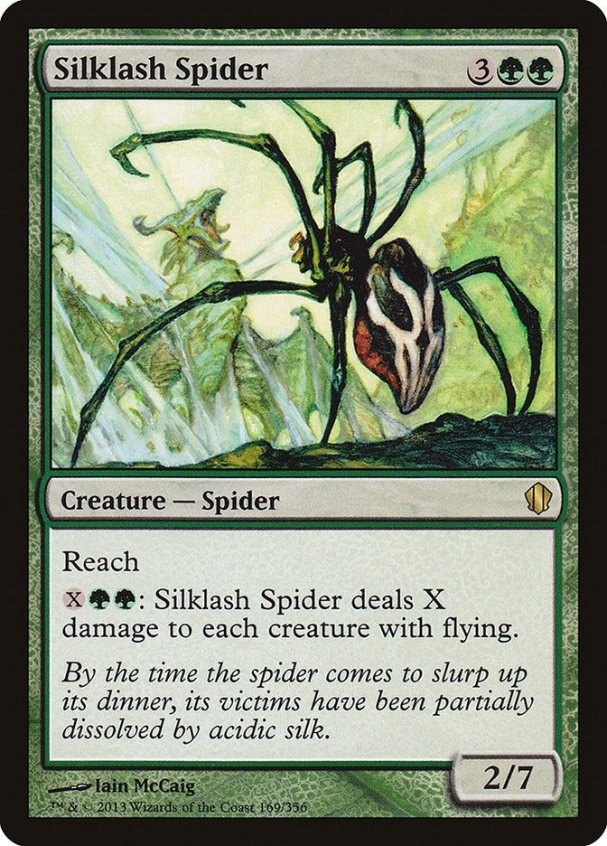Image for Silklash Spider (Commander 2013) (169) - Magic: The Gathering