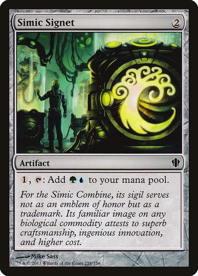 Image for Simic Signet (Commander 2013) (258) - Magic: The Gathering