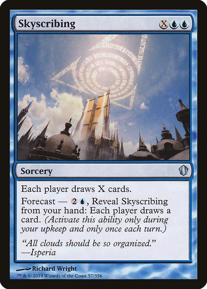 Image for Skyscribing (Commander 2013) (57) - Magic: The Gathering