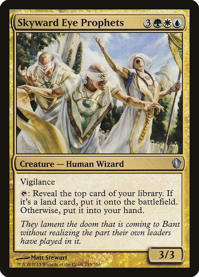 Image for Skyward Eye Prophets (Commander 2013) (214) - Magic: The Gathering