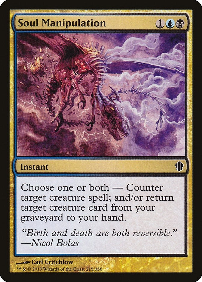 Image for Soul Manipulation (Commander 2013) (215) - Magic: The Gathering