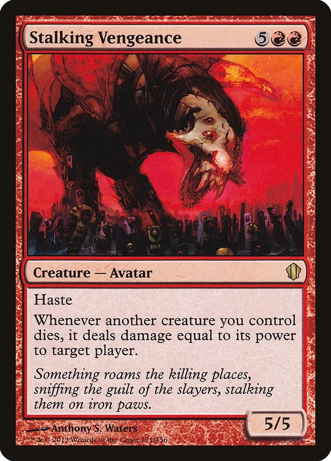 Image for Stalking Vengeance (Commander 2013) (121) - Magic: The Gathering