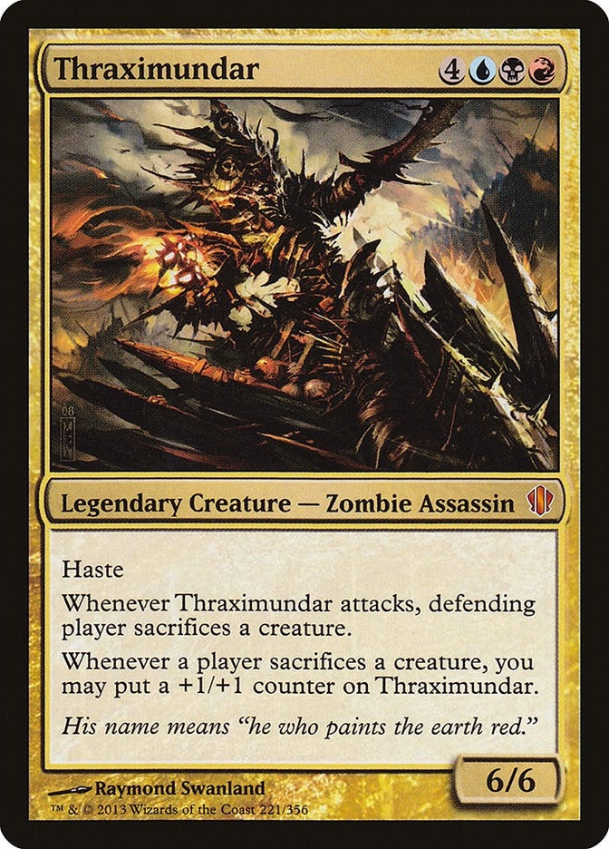 Image for Thraximundar (Commander 2013) (221) - Magic: The Gathering