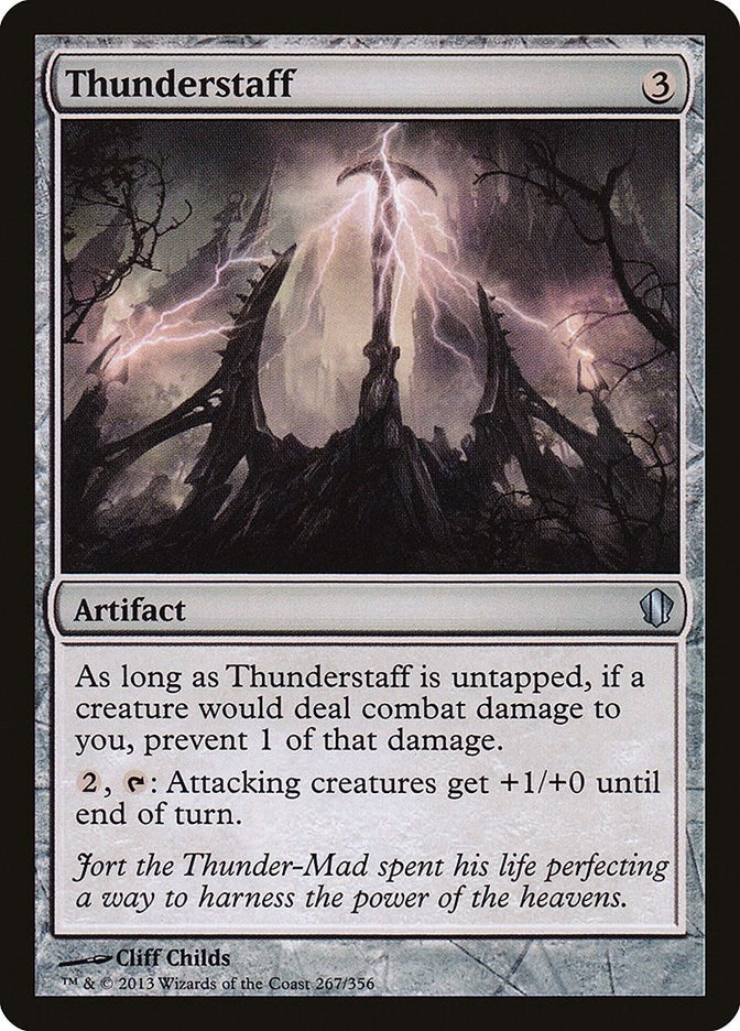 Image for Thunderstaff (Commander 2013) (267) - Magic: The Gathering