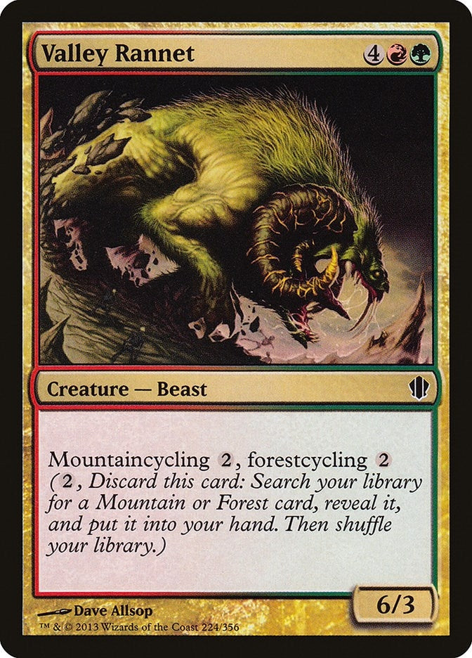 Image for Valley Rannet (Commander 2013) (224) - Magic: The Gathering