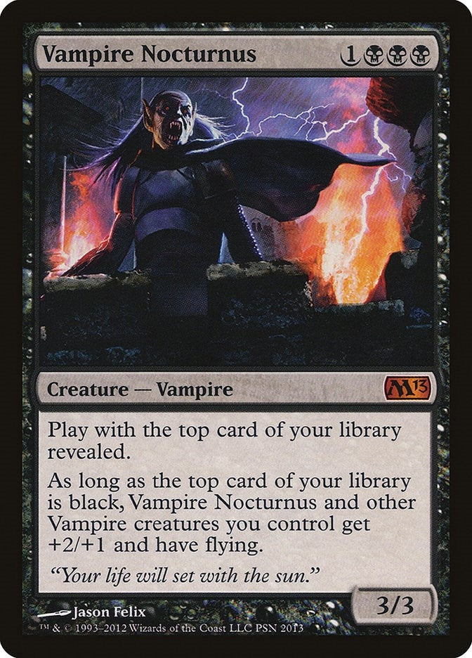 Image for Vampire Nocturnus (Media Promos) (PSN 2013) - Magic: The Gathering