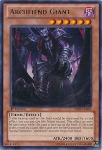 Image for Archfiend Giant (Shadow Specters) (SHSP-EN083) - YuGiOh