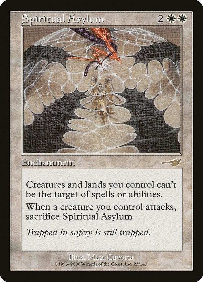 Image for Spiritual Asylum (Nemesis) (23) - Magic: The Gathering