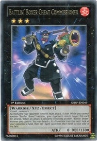 Image for Battlin' Boxer Cheat Commissioner (Shadow Specters) (SHSP-EN049) - YuGiOh