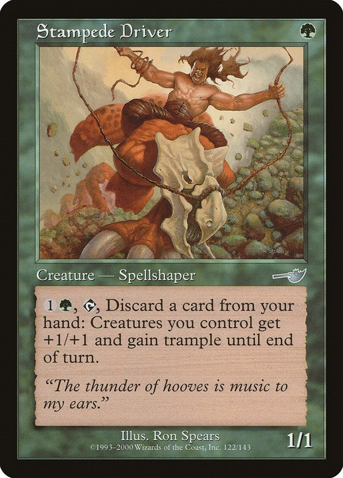 Image for Stampede Driver (Nemesis) (122) - Magic: The Gathering