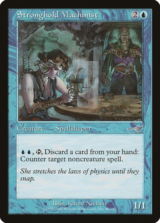 Image for Stronghold Machinist (Nemesis) (46) - Magic: The Gathering