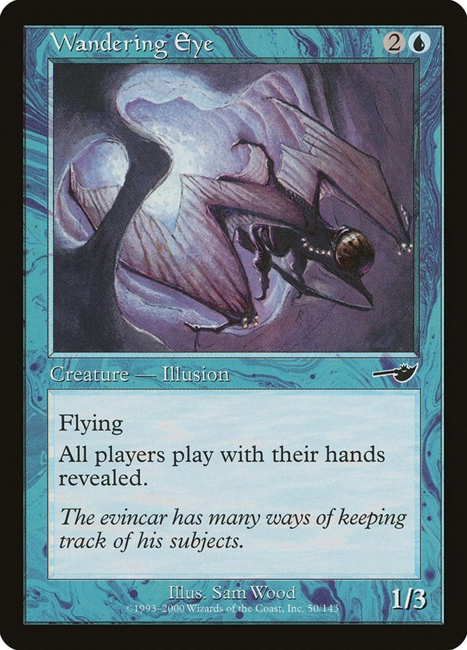 Image for Wandering Eye (Nemesis) (50) - Magic: The Gathering