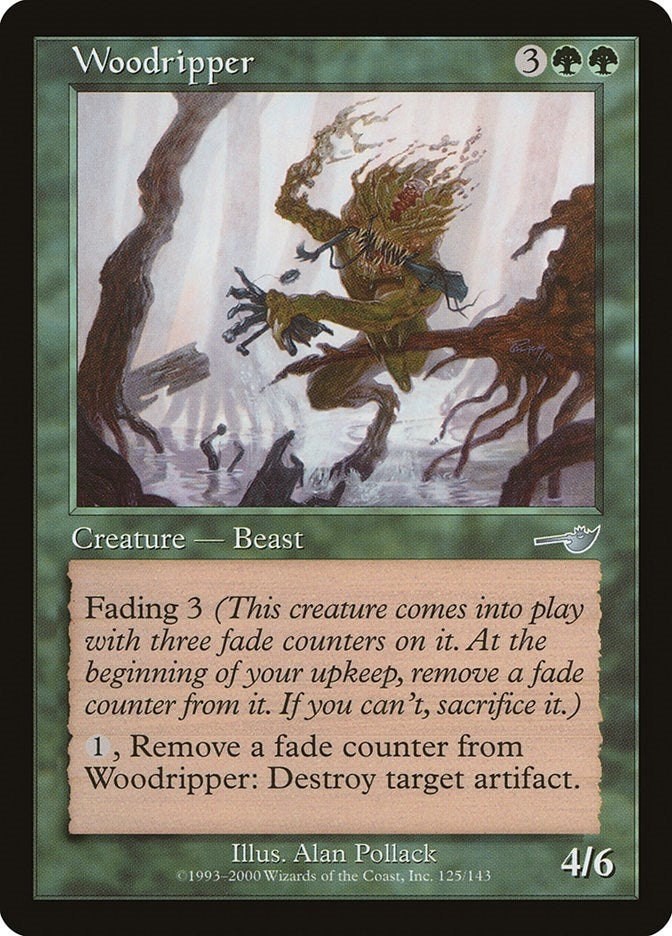 Image for Woodripper (Nemesis) (125) - Magic: The Gathering