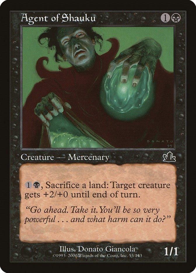Image for Agent of Shauku (Prophecy) (55) - Magic: The Gathering