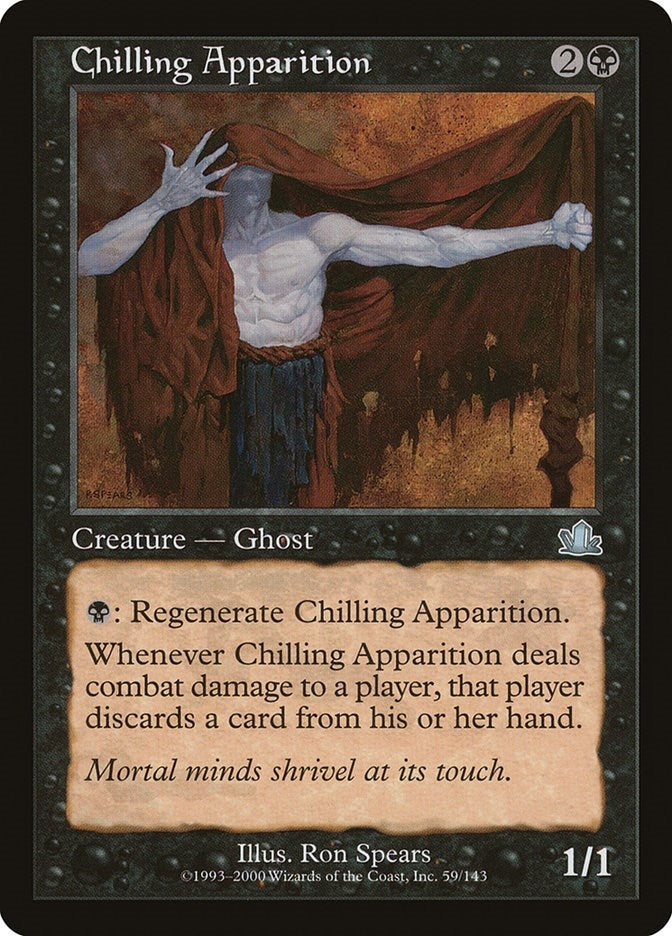 Image for Chilling Apparition (Prophecy) (59) - Magic: The Gathering