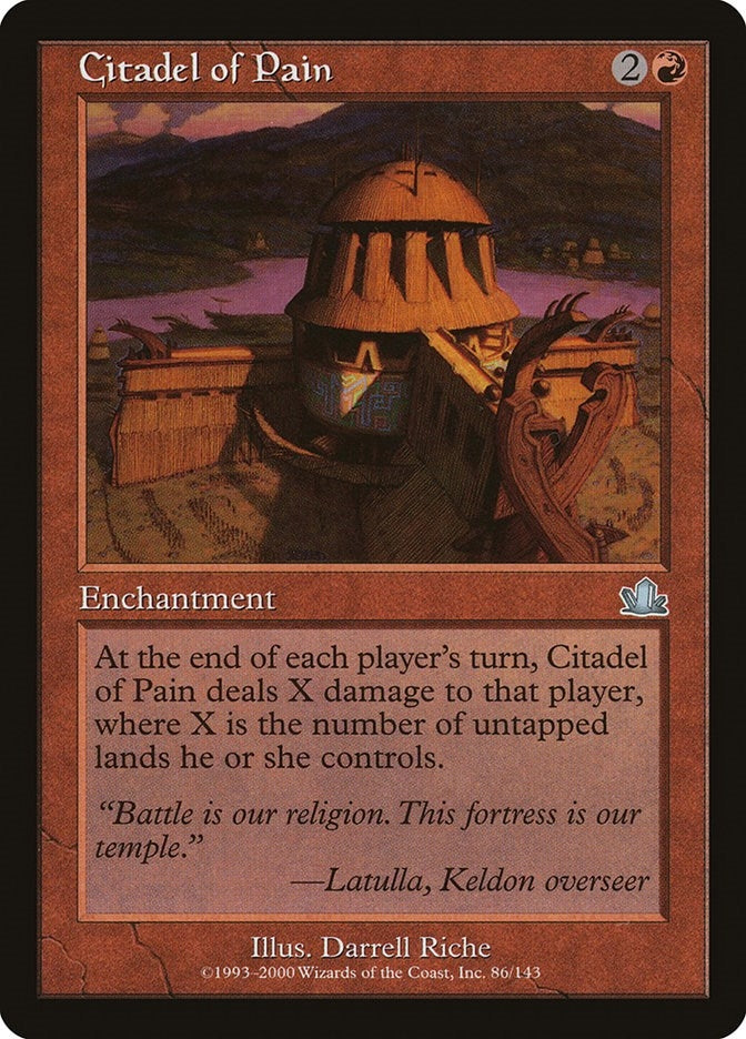 Image for Citadel of Pain (Prophecy) (86) - Magic: The Gathering