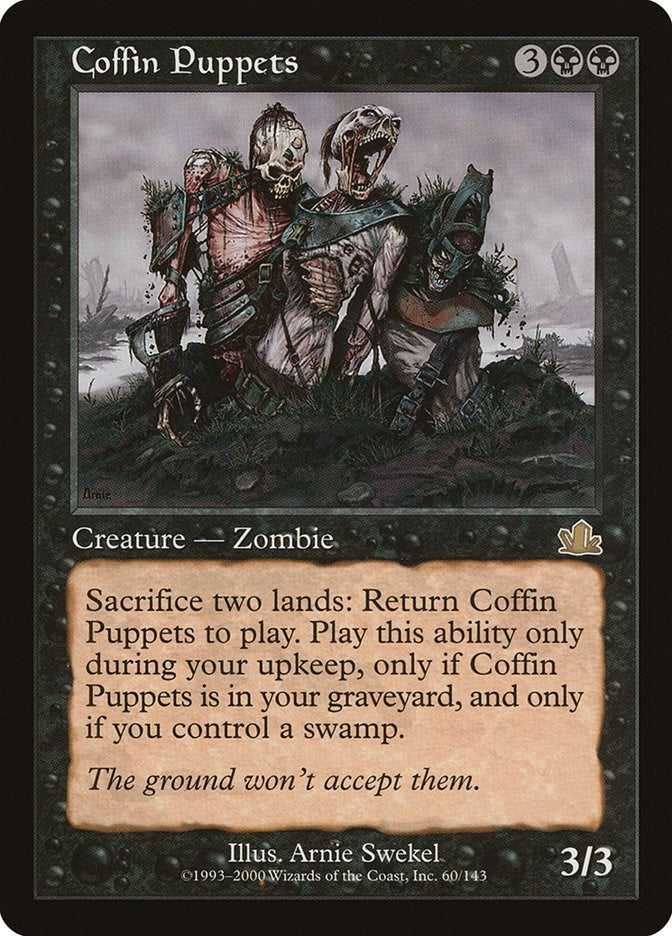 Image for Coffin Puppets (Prophecy) (60) - Magic: The Gathering