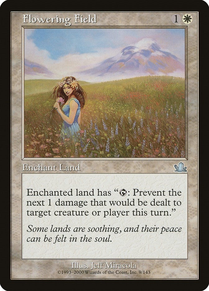 Image for Flowering Field (Prophecy) (9) - Magic: The Gathering