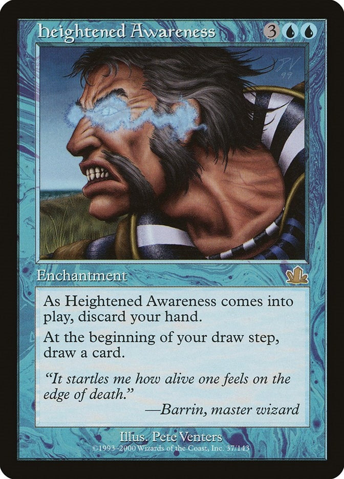 Image for Heightened Awareness (Prophecy) (37) - Magic: The Gathering