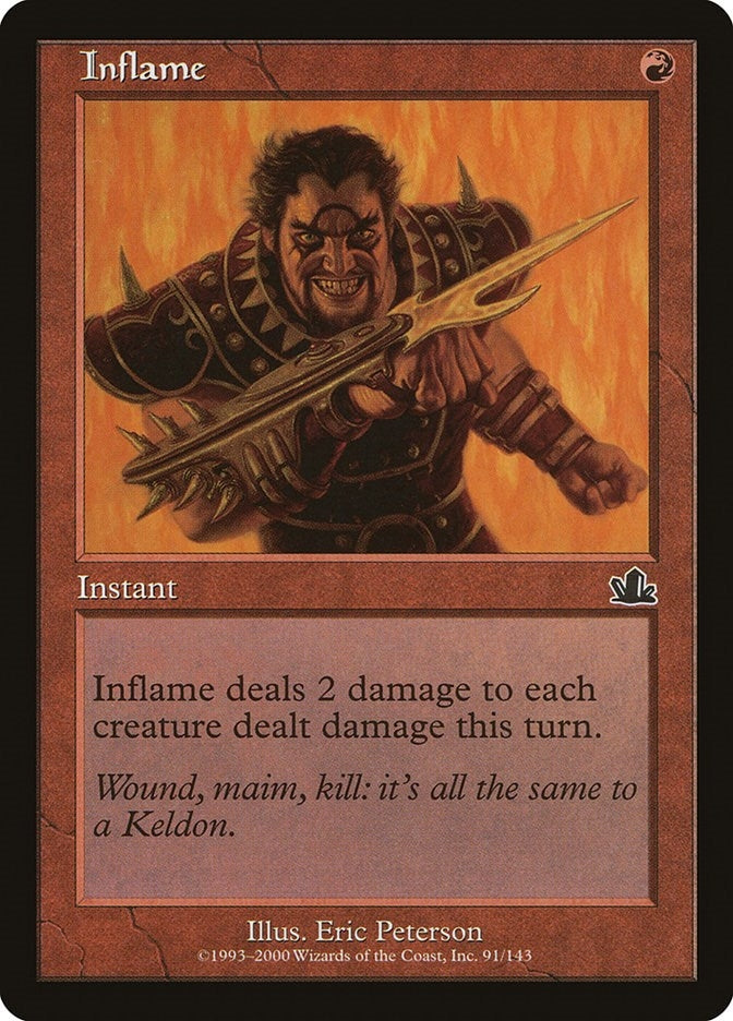 Image for Inflame (Prophecy) (91) - Magic: The Gathering