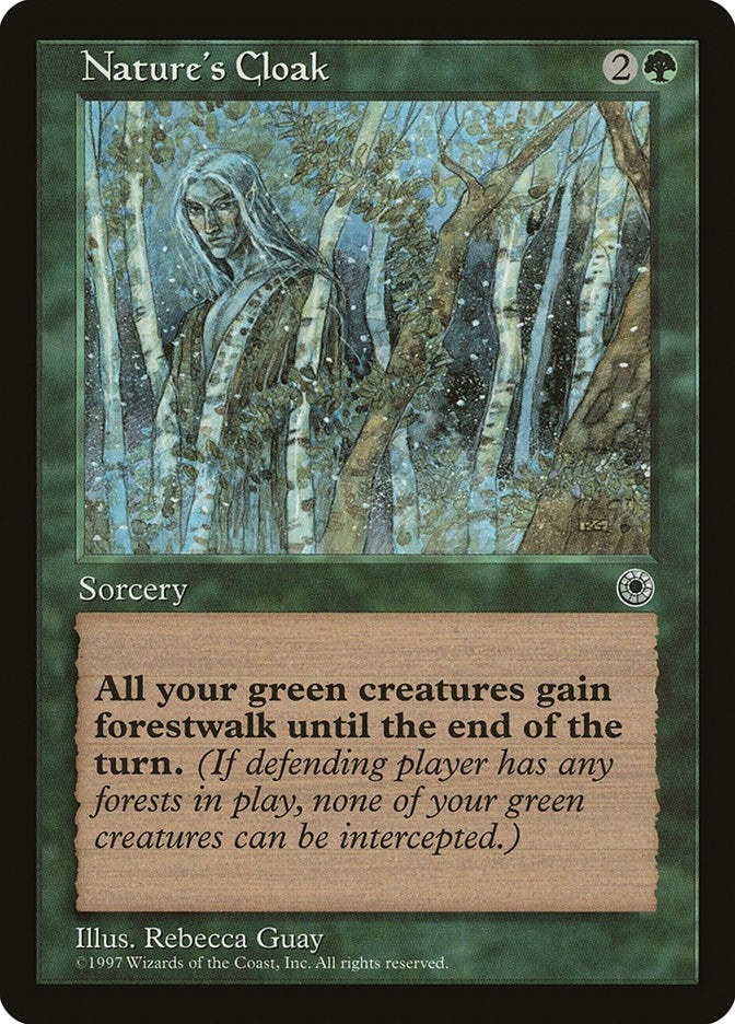 Image for Nature's Cloak (Portal) - Magic: The Gathering
