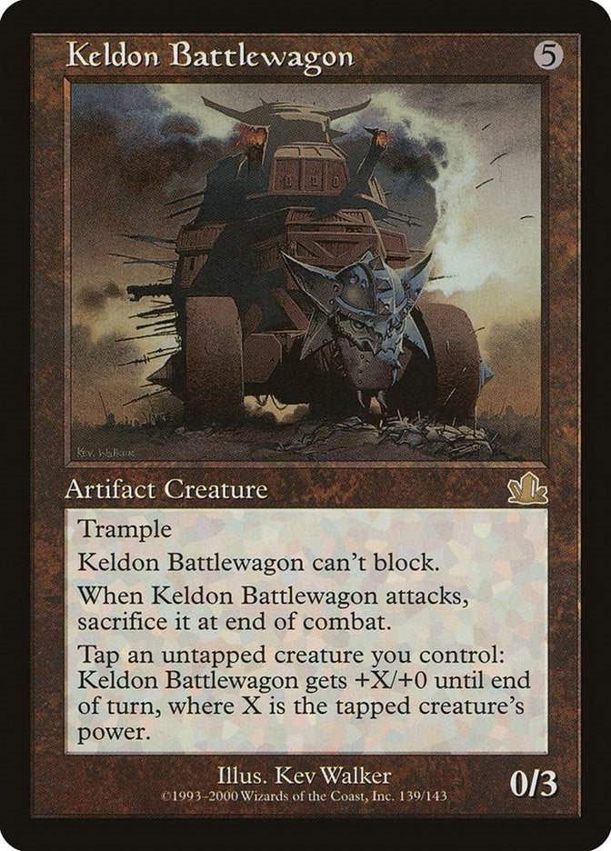 Image for Keldon Battlewagon (Prophecy) (139) - Magic: The Gathering