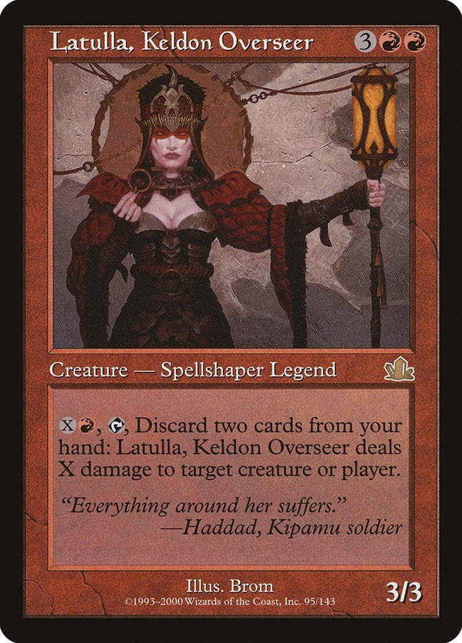 Image for Latulla, Keldon Overseer (Prophecy) (95) - Magic: The Gathering