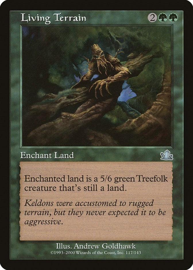 Image for Living Terrain (Prophecy) (117) - Magic: The Gathering