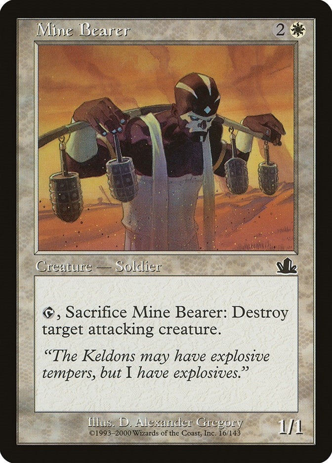 Image for Mine Bearer (Prophecy) (16) - Magic: The Gathering