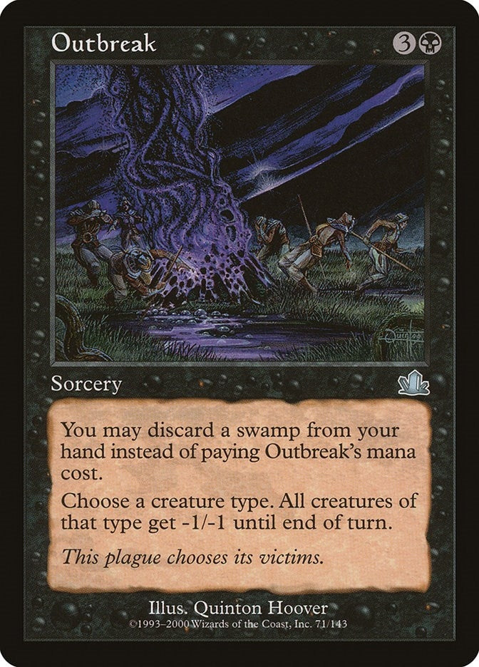 Image for Outbreak (Prophecy) (71) - Magic: The Gathering