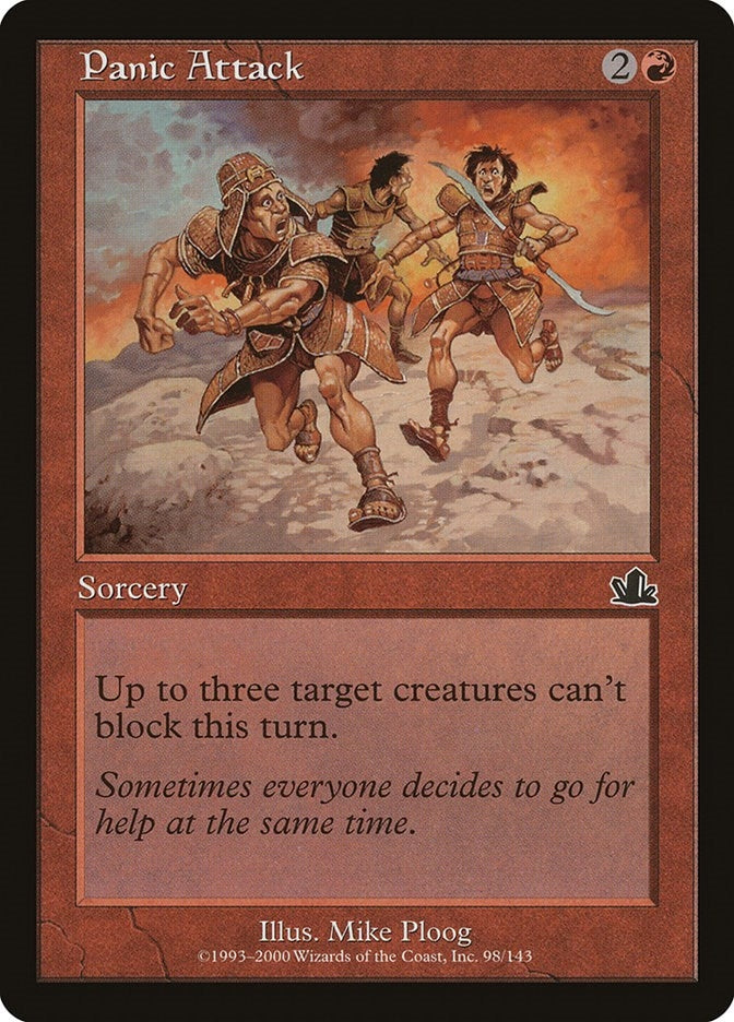 Image for Panic Attack (Prophecy) (98) - Magic: The Gathering