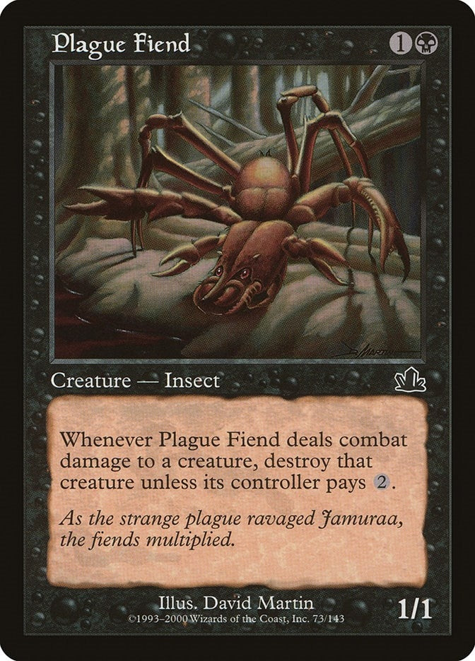 Image for Plague Fiend (Prophecy) (73) - Magic: The Gathering