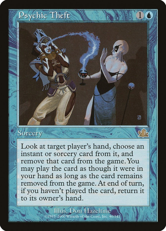 Image for Psychic Theft (Prophecy) (40) - Magic: The Gathering