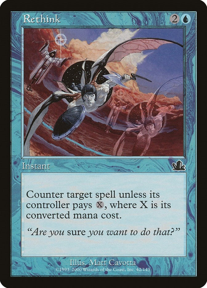 Image for Rethink (Prophecy) (42) - Magic: The Gathering